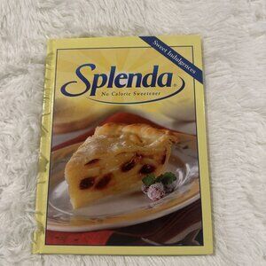 Splenda No Calorie Sweetener cookbook Vintage hardcover